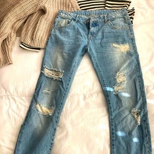 Zara denim jeans